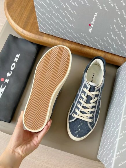 Kiton - Мужские кроссовки кеды N1_2008KI2 Kiton - Мужские кроссовки кеды N1_2008KI2