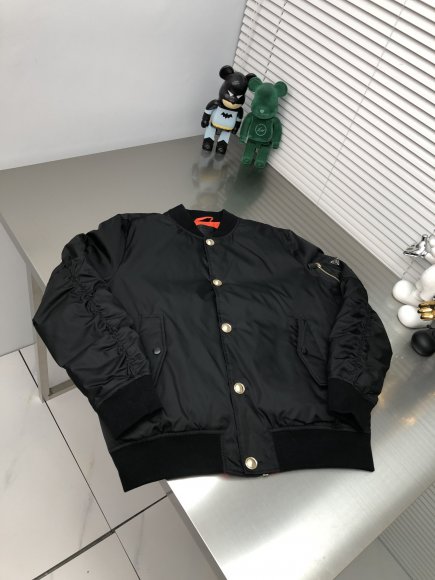 Prada - Мужская куртка бомбер пуховик DZ_0512PR6