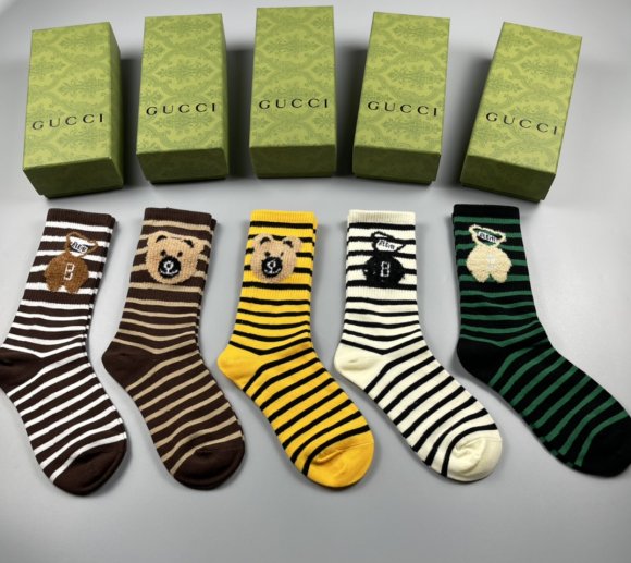 Gucci носки комплект 5 пар AC_0502GU17