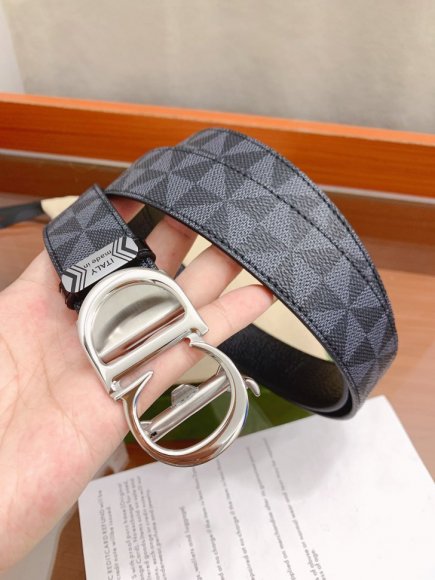 Dior Мужской ремень 3.5см CN_0405DI1 Dior Мужской ремень 3.5см CN_0405DI1