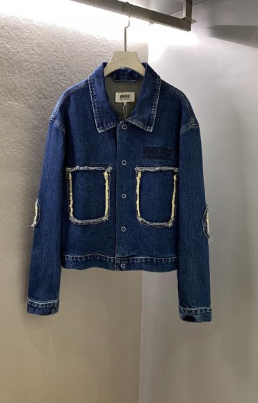 Maison Margiela MM6 - Мужская джинсовая куртка BP_2208MM1 Maison Margiela MM6 - Мужская джинсовая куртка BP_2208MM1