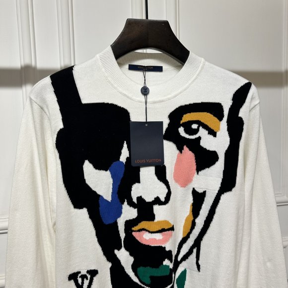 Louis Vuitton - Мужская кофта свитер KN_2509LV1 Louis Vuitton - Мужская кофта свитер KN_2509LV1