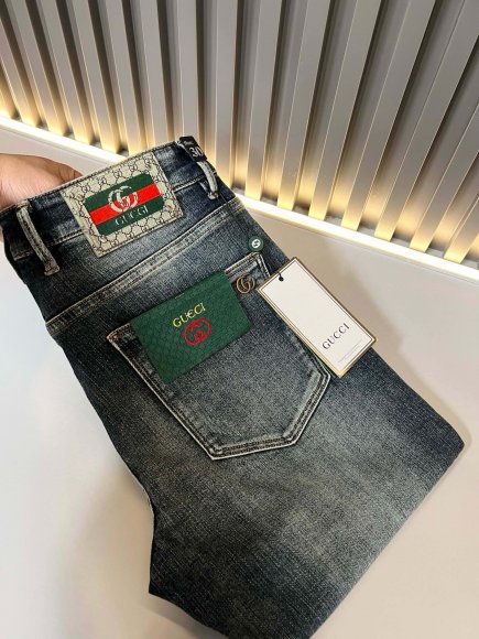 Gucci - Мужские штаны джинсы DF_1101GU2
