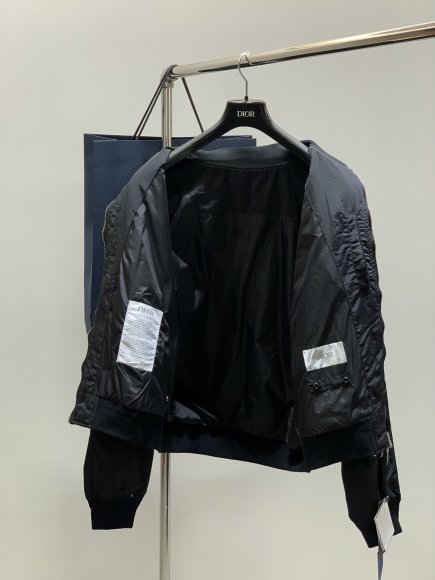 Dior & Stone Island - Мужская куртка ветровка бомбер TI_1209DS1