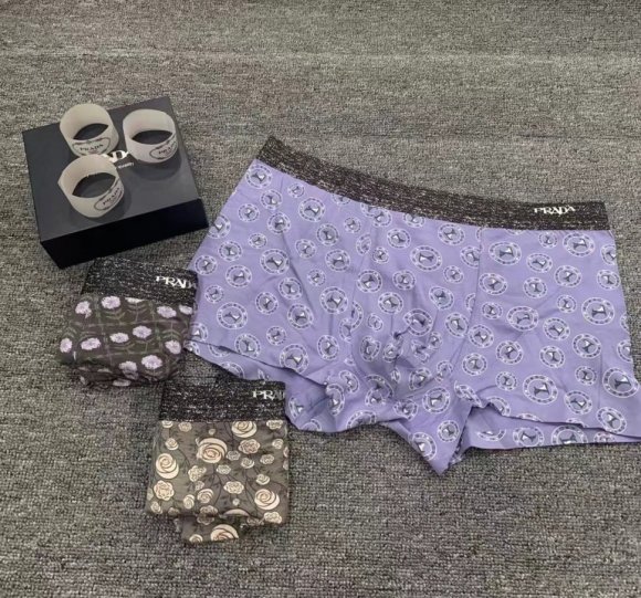Prada трусы набор из 3 NG_0402PR9 Prada трусы набор из 3 NG_0402PR9