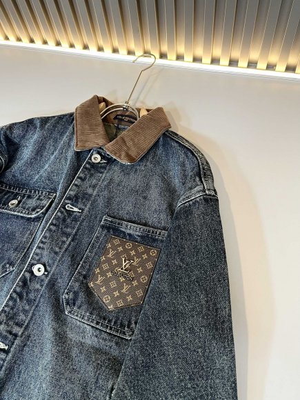 Louis Vuitton - Мужская джинсовая куртка ветровка DF_2609LV5