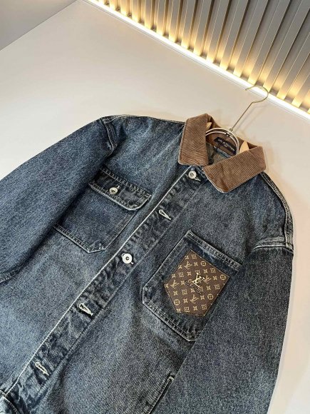 Louis Vuitton - Мужская джинсовая куртка ветровка DF_2609LV5