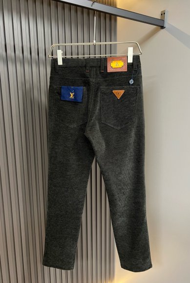 Louis Vuitton - Мужские вельветовые штаны брюки DF_1101LV4 Louis Vuitton - Мужские вельветовые штаны брюки DF_1101LV4