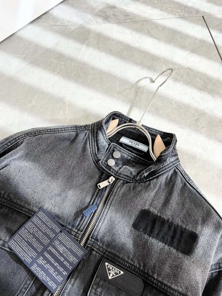 Prada - Мужская джинсовая куртка ветровка DF_2609PR6