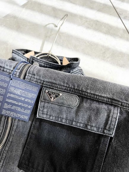 Prada - Мужская джинсовая куртка ветровка DF_2609PR6