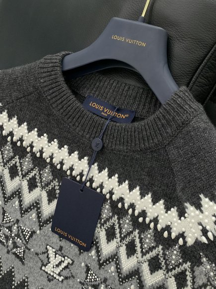 Louis Vuitton - Мужская шерстяная кофта свитер TI_2211LV2 Louis Vuitton - Мужская шерстяная кофта свитер TI_2211LV2