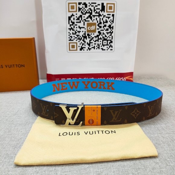 Louis Vuitton Мужской двусторонний ремень 4.0см CN_0406LV2