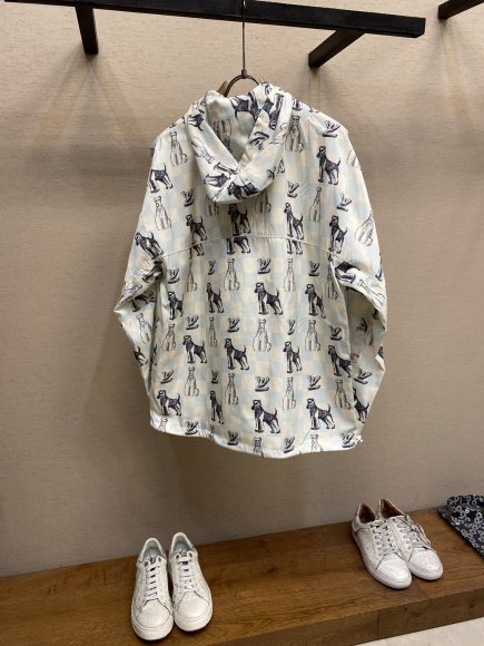 Louis Vuitton Damier - Мужская куртка ветровка анорак DZ_0307LV5 Louis Vuitton Damier - Мужская куртка ветровка анорак DZ_0307LV5