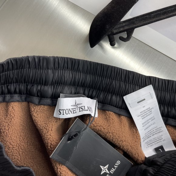 Stone Island - Мужские флисовые штаны DZ_3012SI10
