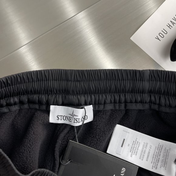 Stone Island - Мужские флисовые штаны DZ_3012SI10