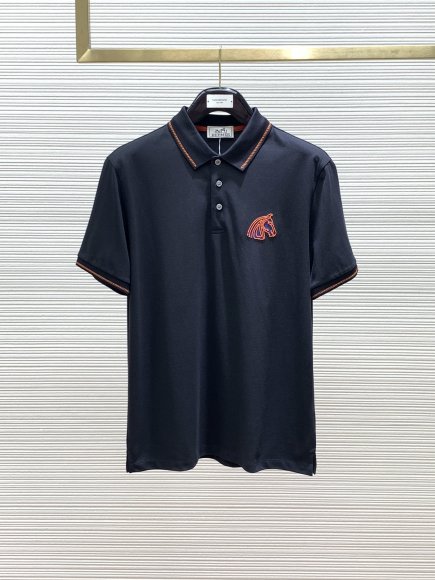 Hermes - Мужская футболка майка поло TI_2503HE5 Hermes - Мужская футболка майка поло TI_2503HE5