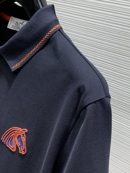 Hermes - Мужская футболка майка поло TI_2503HE5 Hermes - Мужская футболка майка поло TI_2503HE5