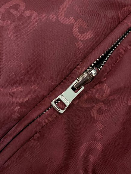 Gucci - Мужская двусторонняя куртка ветровка бомбер TI_1209GU Gucci - Мужская двусторонняя куртка ветровка бомбер TI_1209GU