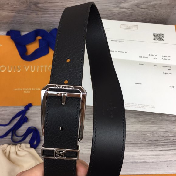 Louis Vuitton Мужской ремень 3.5см. RE_0802LV3