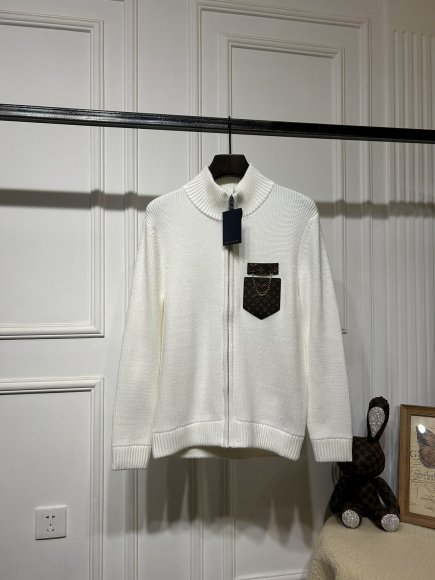 Louis Vuitton - Мужская кофта свитер KN_1312LV8 Louis Vuitton - Мужская кофта свитер KN_1312LV8