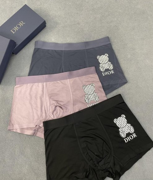 Dior трусы набор из 3 NG_1404DI5 Dior трусы набор из 3 NG_1404DI5