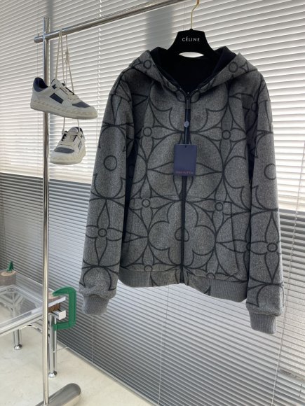 Louis Vuitton - Мужская шерстяная двусторонняя кофта куртка TJ_0612LV4