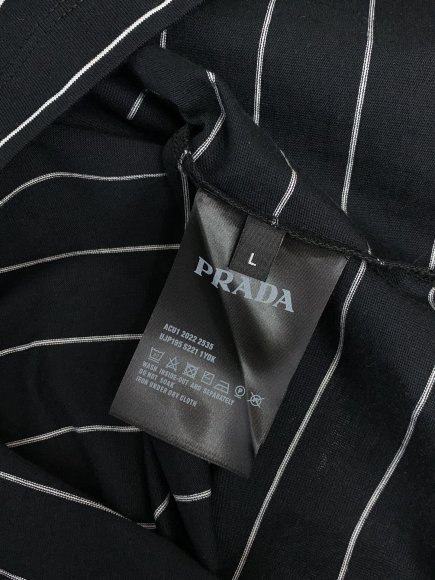 Prada - Мужская кофта лонгслив поло TI_0608PR1 Prada - Мужская кофта лонгслив поло TI_0608PR1