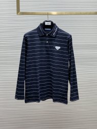Prada - Мужская кофта лонгслив поло TI_0608PR1