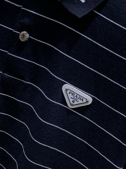 Prada - Мужская кофта лонгслив поло TI_0608PR1 Prada - Мужская кофта лонгслив поло TI_0608PR1