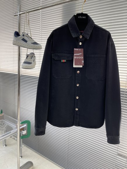 Gucci - Мужская джинсовая рубашка куртка TJ_0612GU5