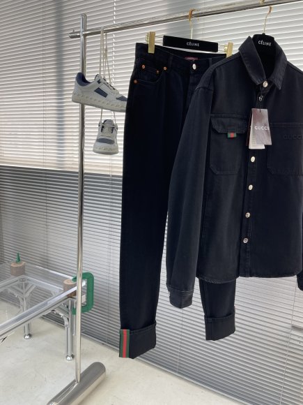 Gucci - Мужская джинсовая рубашка куртка TJ_0612GU5