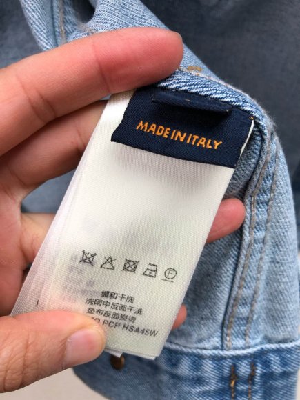 Louis Vuitton - Мужская джинсовая куртка рубашка DZ_2102LV2