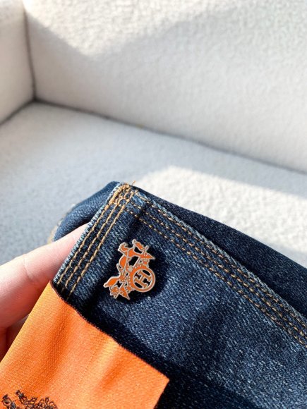 Hermes - Мужские штаны джинсы DF_1101HE10