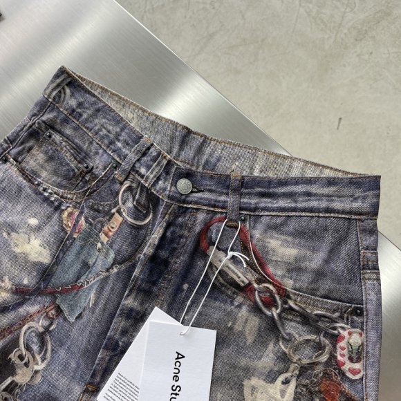 Acne Studios - Мужские джинсовые шорты TJ_2006AS7 Acne Studios - Мужские джинсовые шорты TJ_2006AS7