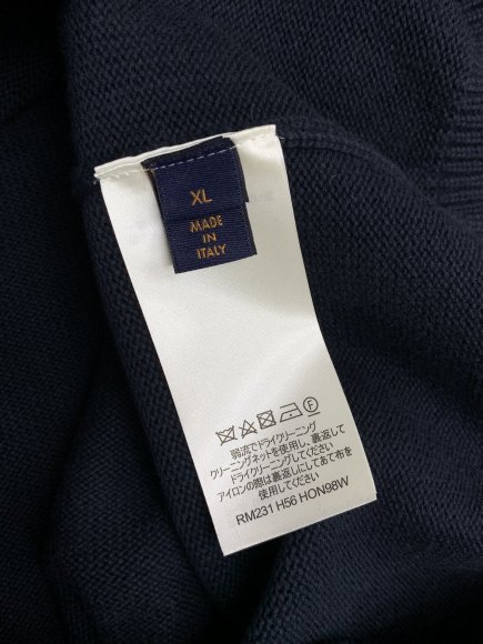 Louis Vuitton Seashells - Мужская кофта свитер пуловер TI_0608LV2 Louis Vuitton Seashells - Мужская кофта свитер пуловер TI_0608LV2