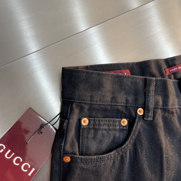 Gucci - Мужские штаны джинсы TJ_0612GU6 Gucci - Мужские штаны джинсы TJ_0612GU6