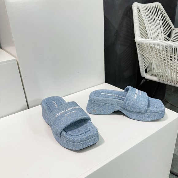 Alexander Wang - Женские шлепанцы сандалии AY_1203AW2 Alexander Wang - Женские шлепанцы сандалии AY_1203AW2