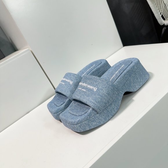 Alexander Wang - Женские шлепанцы сандалии AY_1203AW2 Alexander Wang - Женские шлепанцы сандалии AY_1203AW2