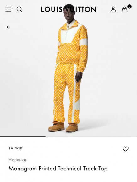 Louis Vuitton Show - Мужские повседневные штаны TI_0608LV4