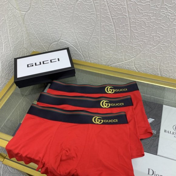 Gucci трусы набор из 3 NG_0402GU12 Gucci трусы набор из 3 NG_0402GU12