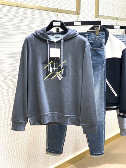 Hermes - Мужская кофта худи TI_2408HE2