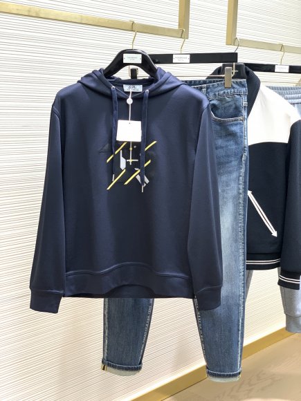 Hermes - Мужская кофта худи TI_2408HE2