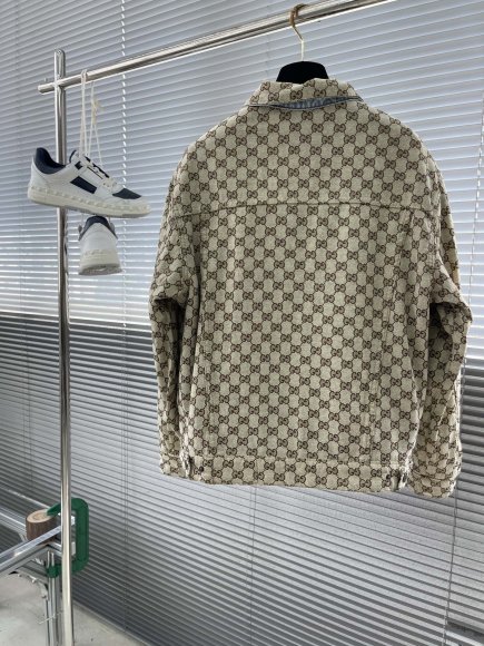 Gucci - Мужская двухсторонняя джинсовая рубашка куртка TJ_0608GU1