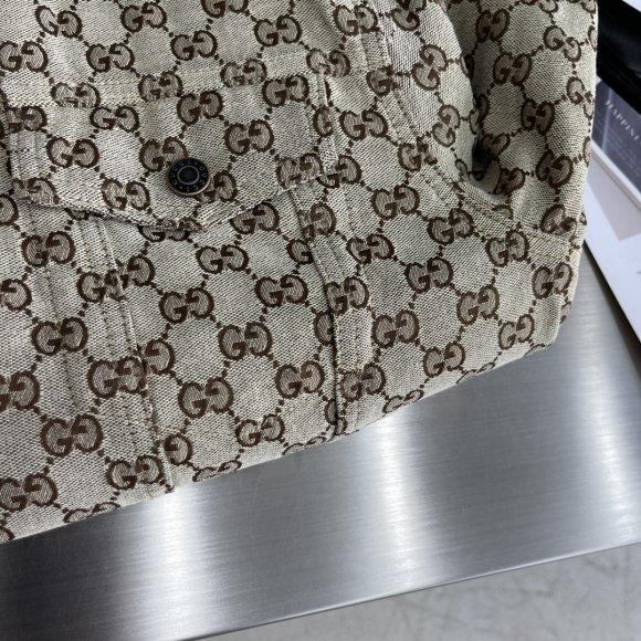 Gucci - Мужская двухсторонняя джинсовая рубашка куртка TJ_0608GU1 Gucci - Мужская двухсторонняя джинсовая рубашка куртка TJ_0608GU1