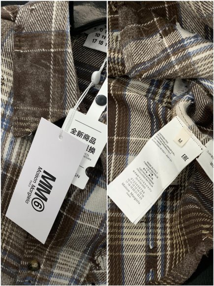 Maison Margiela MM6 - Мужская рубашка TI_1111MM10 Maison Margiela MM6 - Мужская рубашка TI_1111MM10