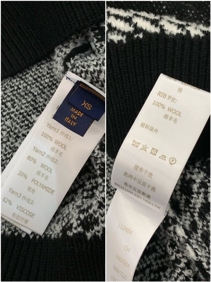 Louis Vuitton - Мужская шерстяная кофта свитер TI_2511LV1 Louis Vuitton - Мужская шерстяная кофта свитер TI_2511LV1