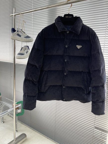 Prada - Мужская вельветовая куртка пуховик TJ_0612PR9