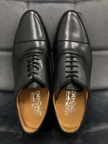 Salvatore Ferragamo - Мужские кожаные туфли S3D_1002SF3 Salvatore Ferragamo - Мужские кожаные туфли S3D_1002SF3