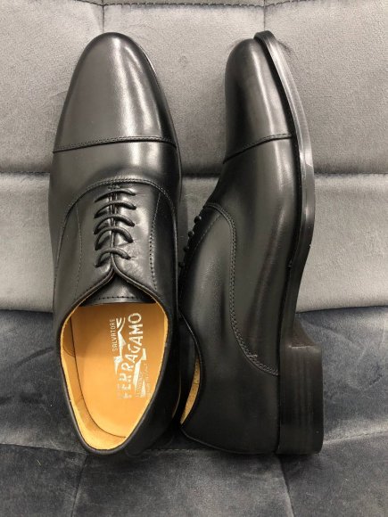 Salvatore Ferragamo - Мужские кожаные туфли S3D_1002SF3 Salvatore Ferragamo - Мужские кожаные туфли S3D_1002SF3