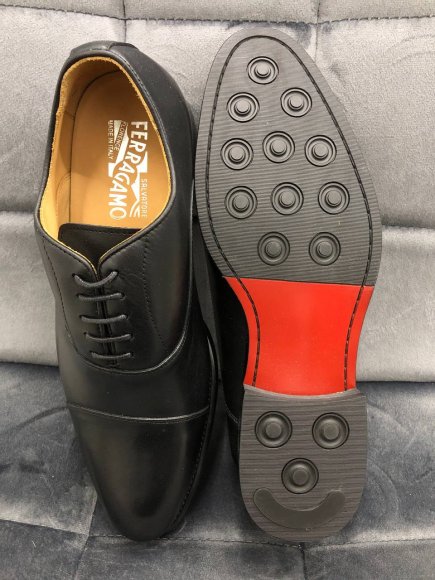 Salvatore Ferragamo - Мужские кожаные туфли S3D_1002SF3 Salvatore Ferragamo - Мужские кожаные туфли S3D_1002SF3